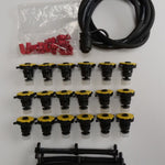 36 volt kit for (6) 6v "Trojan Plus" series Batteries (127-flex, unshrouded)