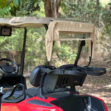 Club Car Golf Cart Bag Cover (Beige) for PRECEDENT TEMPO DS (Rain Cover)