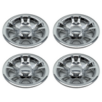 Golf Cart Hub Caps Set 8'' Wheel Covers Cap JAG Club Car Yamaha EZGO Golf Buggy