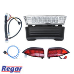 Deluxe Club Car Precedent Golf Cart LED Light Kit Headlight and Tail Light 2008+ Petrol Electric