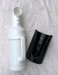 Two Golf Cart Sand Bottles with Handle - Includes Holders