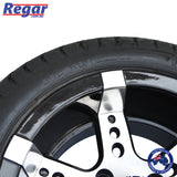 4 x Regar REVENGE 12'' Golf Cart Alloy Wheels and Tyres