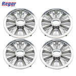 Golf Cart Hub Caps Set 8'' Wheel Covers Cap CLASSIC Club Car Yamaha EZGO Golf Buggy