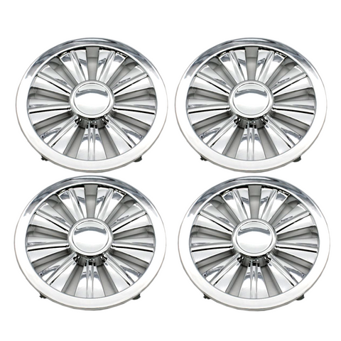 Golf Cart Hub Caps Set 8'' Wheel Covers Cap CLASSIC Club Car Yamaha EZGO Golf Buggy