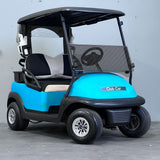 Golf Cart Hub Caps Set 8'' Wheel Covers Cap SS V2 Club Car Yamaha EZGO Golf Buggy