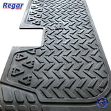 EZGO TXT Golf Cart - Rubber Floor Mat Protector