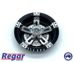 Golf Cart Hub Caps Set 10'' Wheel Covers Cap BULLET Club Car Yamaha EZGO Golf Buggy