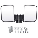 Golf Cart Mirrors - Pair of Side Mirrors to suit Club Car, EZGO and Yamaha