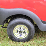 Golf Cart Hub Caps Set 8'' Wheel Covers Cap SS Club Car Yamaha EZGO Golf Buggy