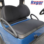Mesh-Perforated Golf Cart Seat Cover Protector - Yamaha G29 (Black)