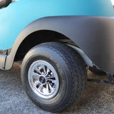 Golf Cart Hub Caps Set 8'' Wheel Covers Cap SS V2 Club Car Yamaha EZGO Golf Buggy