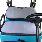 Mesh-Perforated Golf Cart Seat Cover Protector - EZGO RXV (Grey)