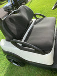 Mesh-Perforated Golf Cart Seat Cover Protector - Club Car Precedent & Yamaha G29 (Black)