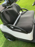Mesh-Perforated Golf Cart Seat Cover Protector - Club Car Precedent & Yamaha G29 (Black)