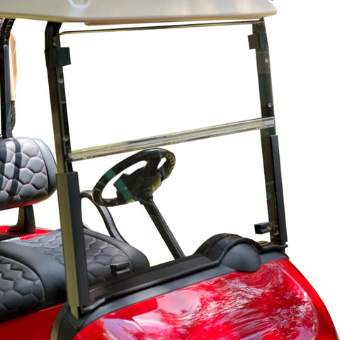 EZGO E-Z-GO Fold Down Windshield Windscreen RXV Golf Cart CLEAR (4MM)