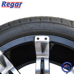 4 X Regar COSMOS 12'' Golf Cart Alloy Wheels and Tyres