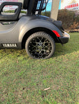4 x Regar RAZOR 12'' Golf Cart Alloy Wheels and Tyres
