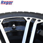 4 x Regar HYPER 12'' Golf Cart Alloy Wheels and Tyres