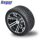 4 x Regar HYPER 12'' Golf Cart Alloy Wheels and Tyres