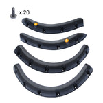 Yamaha G29 Drive Guard Flare Kit Golf Cart Fender Set 2007-2016 (Widebody Golf Cart)