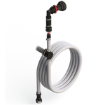 Gravity tank plumbing for water supplies (non FRC tank).  Without refill system.